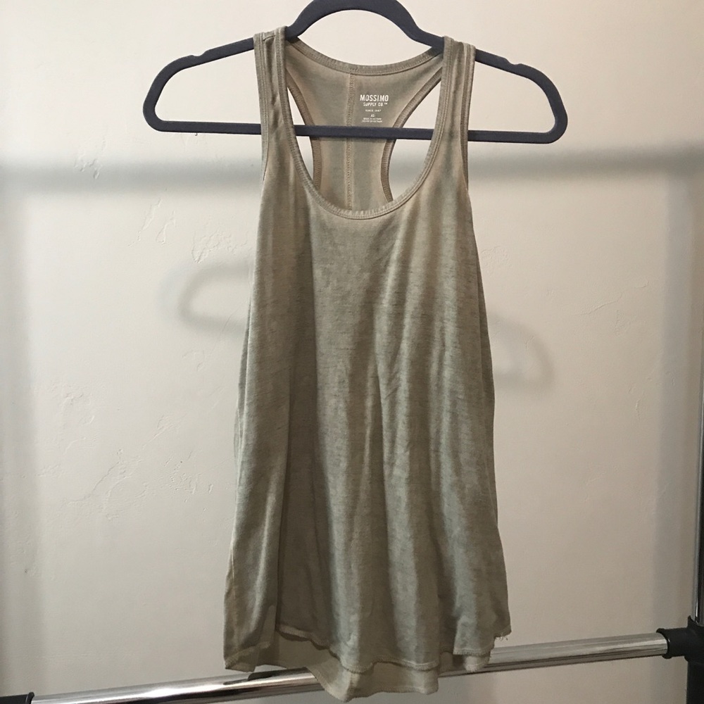 MOSSIMO SUPPLY CO. | Olive Green Razorback Tank